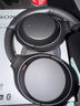 索尼（SONY） WH-1000XM4 頭戴式無(wú)線(xiàn)耳機 藍牙降噪耳機 網(wǎng)課游戲適用耳麥禮物送男女友學(xué)生 黑色 曬單實(shí)拍圖