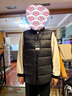 京東京造【零壓系列】輕薄羽絨服男外套冬季 防鉆絨馬甲背心男 曜石黑XXL 曬單實拍圖