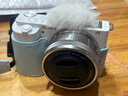 索尼（SONY）ZV-E10K APS-C半畫(huà)微單 爆款 vlog直播4K視頻側翻式液晶屏ZV-E10/ZV-E10L/ZV-E10K 【政府補貼】 白色K套機【皮套+電池+充電器+腕帶+8】 曬單實(shí)拍圖
