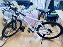 喜德盛山地自行車(chē)黑客350變速車(chē) 21速 （京倉發(fā)貨） 白灰色 25款 17寸 曬單實(shí)拍圖