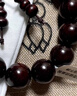 QMXD老料小葉紫檀手串男士正宗檀木佛珠手鏈血檀香木質(zhì)文玩串珠盤(pán)玩 云澤小葉紫檀手串【20MM】 曬單實(shí)拍圖