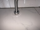海立不銹鋼洗手盆下水管彈跳下水器套裝洗臉池臺盆管墻排90cm MS22 曬單實(shí)拍圖