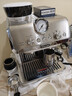 德龍（Delonghi）【政府補貼】咖啡機 半自動(dòng)咖啡機 意式美式家用現磨研磨一體機 手動(dòng)打奶泡 EC9155.W 白色 曬單實(shí)拍圖