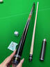 威利威利兵主海王大頭桿職業(yè)手工臺球桿大頭中式黑八桌球桿美式九球桿 兵主修羅【光把】贈七孔桿包+豪華全套保養 曬單實(shí)拍圖