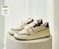 FOOT INDUSTRY 足下工業(yè) 「品牌經(jīng)典」90s滑板鞋運動(dòng)休閑復古訓練板鞋百搭舒適 米白/黑色 41 曬單實(shí)拍圖