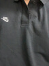 耐克男子短袖POLOS純棉半袖休閑疊搭刺繡舒適翻領(lǐng)T恤NIKE FN3895 010黑/白 L 曬單實(shí)拍圖