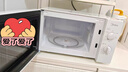 美的（Midea）快捷微波爐 家用小型 360°轉(zhuǎn)盤加熱 旋鈕操控 易潔內(nèi)膽（M1-L213B） 曬單實(shí)拍圖