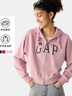GAP女裝LOGO碳素軟磨抓絨衛衣寬松運動(dòng)上衣634638 粉色 160/80A(S) 亞洲尺碼 曬單實(shí)拍圖