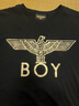 BOY LONDON【暗黑羅盤(pán)】夏情侶款短袖權杖印花炸街潮牌T恤N01906 N0103902 XL 曬單實(shí)拍圖