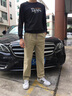 JEEP SPIRIT工裝褲男2025寬松直筒透氣夏季純棉男士休閑褲商務(wù)春秋季長(cháng)褲子男 土黃色 L 【130-150斤】 曬單實(shí)拍圖
