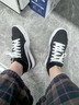 彪馬PUMA【小白鞋】經(jīng)典帆布薄底板鞋男女黑白運動(dòng)鞋SMASH 374754 曬單實(shí)拍圖