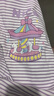 笛莎（DEESHA）女童秋冬純棉保暖內衣中大童寶寶印花衣秋褲套紫條旋轉木馬  160 曬單實(shí)拍圖