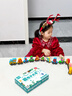 磁力數字小火車(chē)玩具幼兒童益智積木七巧板字母認知拼圖男女孩早教 交通工具【大號磁吸款】 曬單實(shí)拍圖