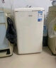 美的（Midea）復(fù)古小冰箱迷你小型雙門(mén)家用 冷藏冷凍兩用節(jié)能輕音電冰箱 歐式現(xiàn)代家裝網(wǎng)紅顏值款BCD-113MR 曬單實(shí)拍圖