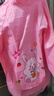 雨閃閃 兒童雨衣 男女童小學(xué)生寶寶幼兒園上學(xué)全身防水帶書(shū)包位卡通雨披 粉色3XL碼【身高130-140cm】 曬單實(shí)拍圖