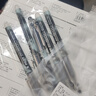 百樂(lè )（PILOT）P500黑色中性筆簽字筆水筆0.5直液式走珠筆文具套裝辦公用品刷題筆高顏值學(xué)生考試筆 5支裝 曬單實(shí)拍圖