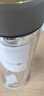 明霞玻璃杯雙層大容量水杯便攜車(chē)載男女商務(wù)茶水分離泡茶杯子450咖 曬單實(shí)拍圖