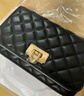 CHARLES&KEITH鱷魚(yú)紋凱莉包手提斜挎婚包包女包生日禮物CK2-50270880-1 Black黑色 S 曬單實(shí)拍圖
