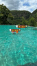 swimbobo兒童游泳手臂圈浮袖 游泳裝備橙色獨(dú)立多氣囊水袖漂 BO1300S 曬單實(shí)拍圖