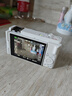 索尼（SONY）【保價(jià)11.11】ZV-1F數碼相機 創(chuàng  )意外觀(guān)濾鏡/美膚拍照/大光圈/入門(mén)/超廣角/Vlog 白色 曬單實(shí)拍圖