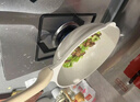 炊大皇 炒鍋 麥飯石色不粘鍋多功能少油煙炒菜鍋平底32cm 電磁爐通用 曬單實(shí)拍圖