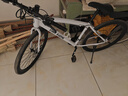 爾氧山地自行車(chē)成人男款變速超輕跑車(chē)18歲女式輕便單車(chē)青少年學(xué)生賽車(chē) 白色-高配版 26寸21速 曬單實(shí)拍圖