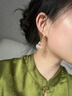 伊燦小眾設計感粉色寶石水鉆葫蘆耳釘女輕奢高級耳環(huán)2025新款爆款耳飾 耳釘 曬單實(shí)拍圖