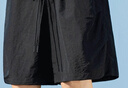 名創(chuàng  )優(yōu)品（MINISO）短褲男2025新款美式潮牌工裝褲夏季戶(hù)外機能風(fēng)寬松中褲 黑 2XL 曬單實(shí)拍圖
