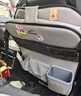 愛(ài)車(chē)屋汽車(chē)椅背袋車(chē)載紙巾盒坐椅后收納袋置物袋多功能座椅后背雜物掛袋 【輕奢皮革】遠山灰-升級折疊款 曬單實(shí)拍圖