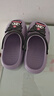 京東京造【庫洛米】?jì)和闲碁┒炊葱ㄍǚ雷矐?hù)外女童拖鞋紫色28-29 曬單實(shí)拍圖