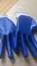 德力西電氣 手套工作勞保優(yōu)質(zhì)丁腈防滑耐磨防水防油浸膠掛膠手套 【旗艦全膠更耐用】藍丁腈12雙 曬單實(shí)拍圖