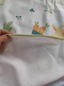 愛(ài)貝迪拉（AIBEDILA） 隔尿墊嬰兒可洗大號防水新生兒童純棉透氣姨媽月經(jīng)墊護理尿布a類(lèi) 【100%純棉A類(lèi)7A抗菌】50*70田園 曬單實(shí)拍圖