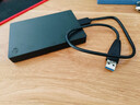 希捷（SEAGATE） 移動(dòng)硬盤(pán) 簡(jiǎn)系列套裝版 USB3.0 2.5英寸 高速便攜機械硬盤(pán) 兼容WIN MAC PS4 【簡(jiǎn)】暗夜黑色 硬盤(pán)包套裝版 2TB 曬單實(shí)拍圖