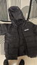 雪中飛童裝兒童輕薄羽絨服男童新款中大童女童薄款外套冬黑色170cm 曬單實(shí)拍圖