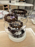 文玩手串收納盒旋轉防塵項鏈珠寶首飾品盒佛珠菩提手鐲展示盒透明 5層-可旋轉手串盒 曬單實(shí)拍圖