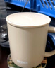 膳魔師（THERMOS）不銹鋼時(shí)尚簡(jiǎn)約大咖杯帶蓋茶飲牛奶咖啡杯辦公水杯把手杯TCDG-451 【涂層內膽】布朗(PUPPY) 440ml 曬單實(shí)拍圖