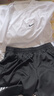 斷碼運動(dòng)套裝男夏季跑步服新款速干衣短袖訓練健身服籃球服男 白色【單套】 2XL (130-150斤) 曬單實(shí)拍圖