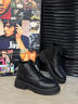 CVOJOO 馬丁靴子男士英倫機車(chē)戶(hù)外登山工裝靴子男 G6999 黑色 42 曬單實(shí)拍圖