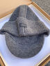 Acuc純羊毛帽子男冬大頭圍短檐針織帽老年男士純色保暖毛線(xiàn)帽2025新款 深灰色 成人均碼（有彈性） 曬單實(shí)拍圖