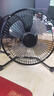 德旅電風(fēng)扇 USB小風(fēng)扇 無(wú)刷電機車(chē)用迷你臺式學(xué)生宿舍辦公室 8寸 曬單實(shí)拍圖