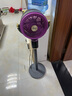 美的（Midea）電風(fēng)扇空氣循環(huán)扇暴風(fēng)驅蚊落地扇家用大風(fēng)力輕音凈化扇 紫色【驅蚊款】雙重抗菌+智能語(yǔ)音+10米送風(fēng) 曬單實(shí)拍圖