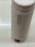 飛利浦 (PHILIPS)燒水杯電熱水杯便攜式燒水壺加熱水杯旅行折疊電熱水壺保溫杯加熱杯養生杯 0.42L 全新升級【恒溫】燒水杯 杏色 曬單實(shí)拍圖