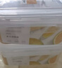 龍士達微波爐飯盒上班族保鮮盒透明塑料密封便當收納盒 方形 370ML4個(gè)裝 曬單實(shí)拍圖