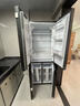 TCL411升十字對開(kāi)四開(kāi)門(mén)超窄超薄零嵌入式精致小戶(hù)型底部散熱冰箱國家補貼一級能效風(fēng)冷無(wú)霜R411T7-UQ 曬單實(shí)拍圖
