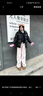 棉致羊羔絨千鳥格加絨加厚闊腿褲子女秋冬季寬松直筒休閑褲女士棉褲 粉色【2221羊羔絨28.5】 4XL 155-170斤 曬單實拍圖