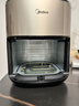 美的（Midea）小炎烤空氣炸鍋上下雙熱源 可視大視窗免翻面 家用多功能智能觸屏 6L實(shí)用大容量 金屬內腔 KZC6054 曬單實(shí)拍圖