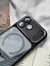 俏皮畫適用iPhone17pro手機(jī)殼金屬鏡頭全包防摔蘋果17air保護(hù)套簡(jiǎn)約時(shí)尚高級(jí)感磁吸充電蘋果17promax后殼 半透鈦灰色-磁吸款【高品質(zhì)，萊卡金屬鏡頭】 iphone 17 Pro Max 曬單實(shí)拍圖