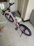 優(yōu)貝（RoyalBaby）兒童自行車(chē)5-9歲男女學(xué)生通勤鎂合金單車(chē)月亮系列 宇航員18寸粉色 曬單實(shí)拍圖
