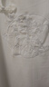 紫昕月2025夏季新款中式盤扣國風(fēng)刺繡短袖恤女褶皺收腰上衣設(shè)計(jì)感小眾 白色【中式盤扣國風(fēng)刺繡短袖t恤 L 建議105-115斤 曬單實(shí)拍圖