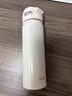 膳魔師（THERMOS）保溫杯500ml男女士?jì)和訉W(xué)生生日禮物JNL-502珍珠白 曬單實(shí)拍圖